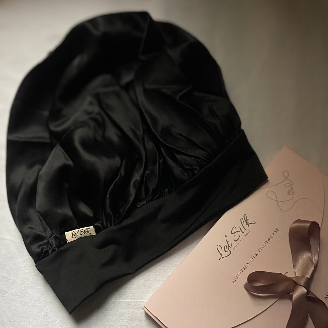 Bonnet en soie - Charlotte