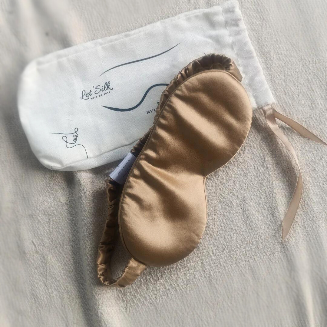 Masque de sommeil en Soie