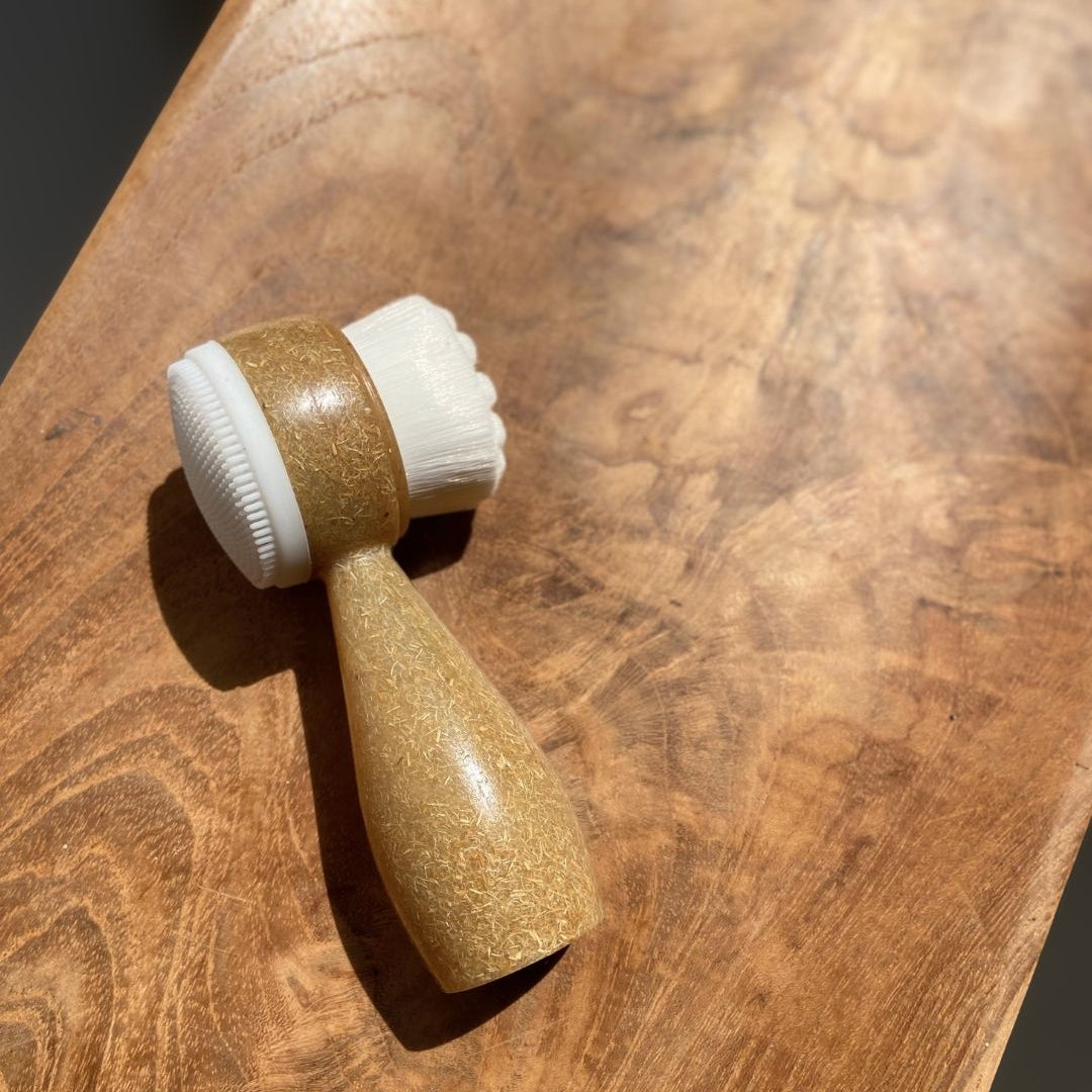 Brosse visage double face