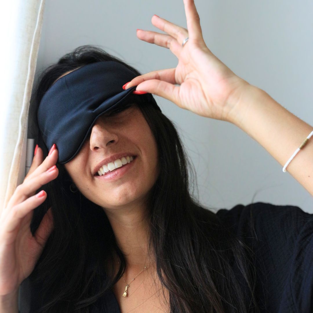 Masque de sommeil en Soie