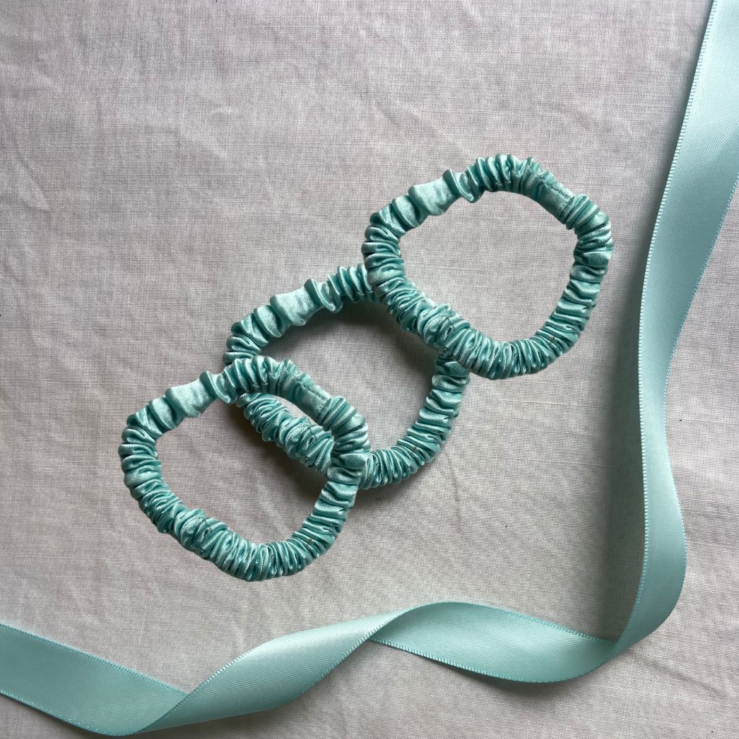Silk scrunchie