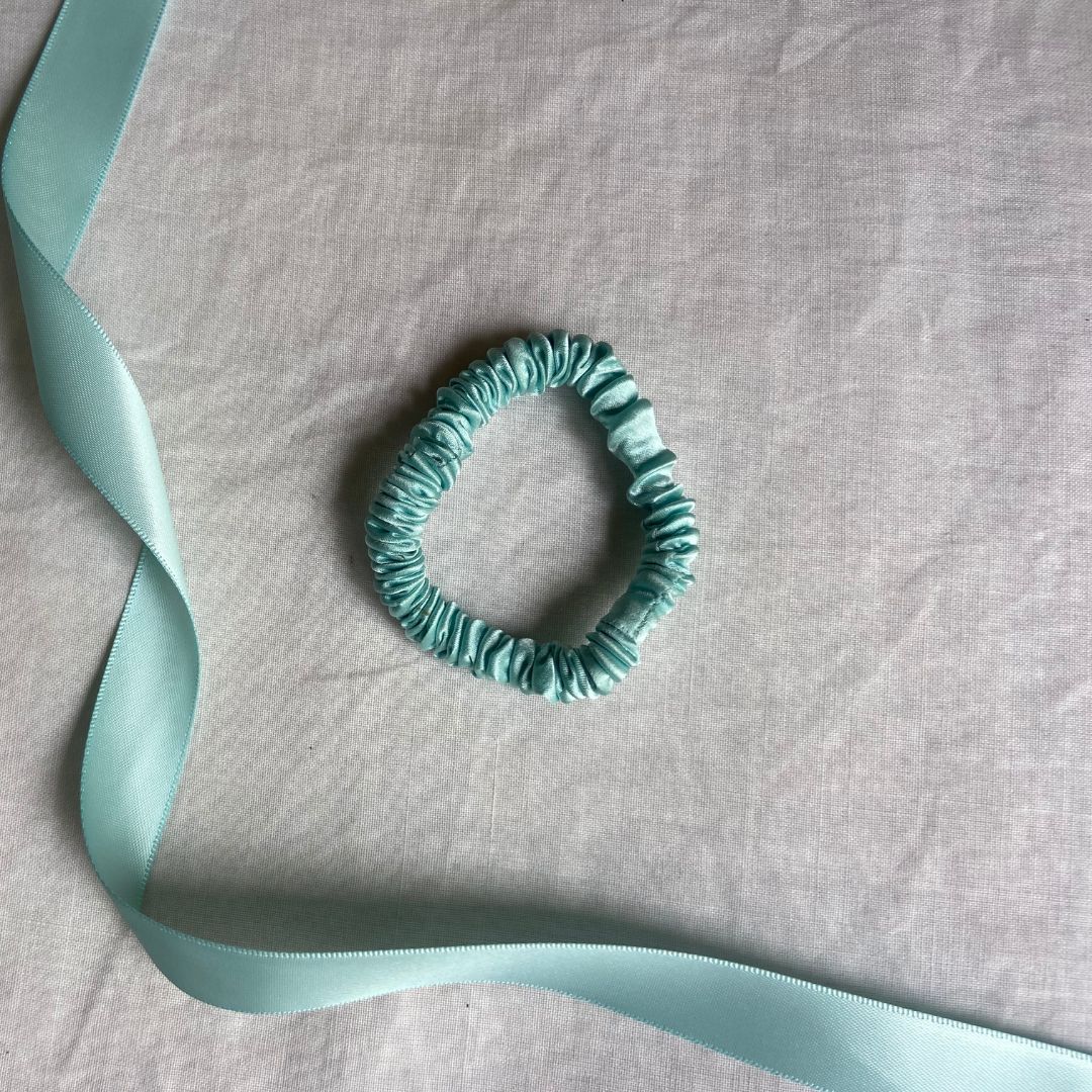 Silk scrunchie