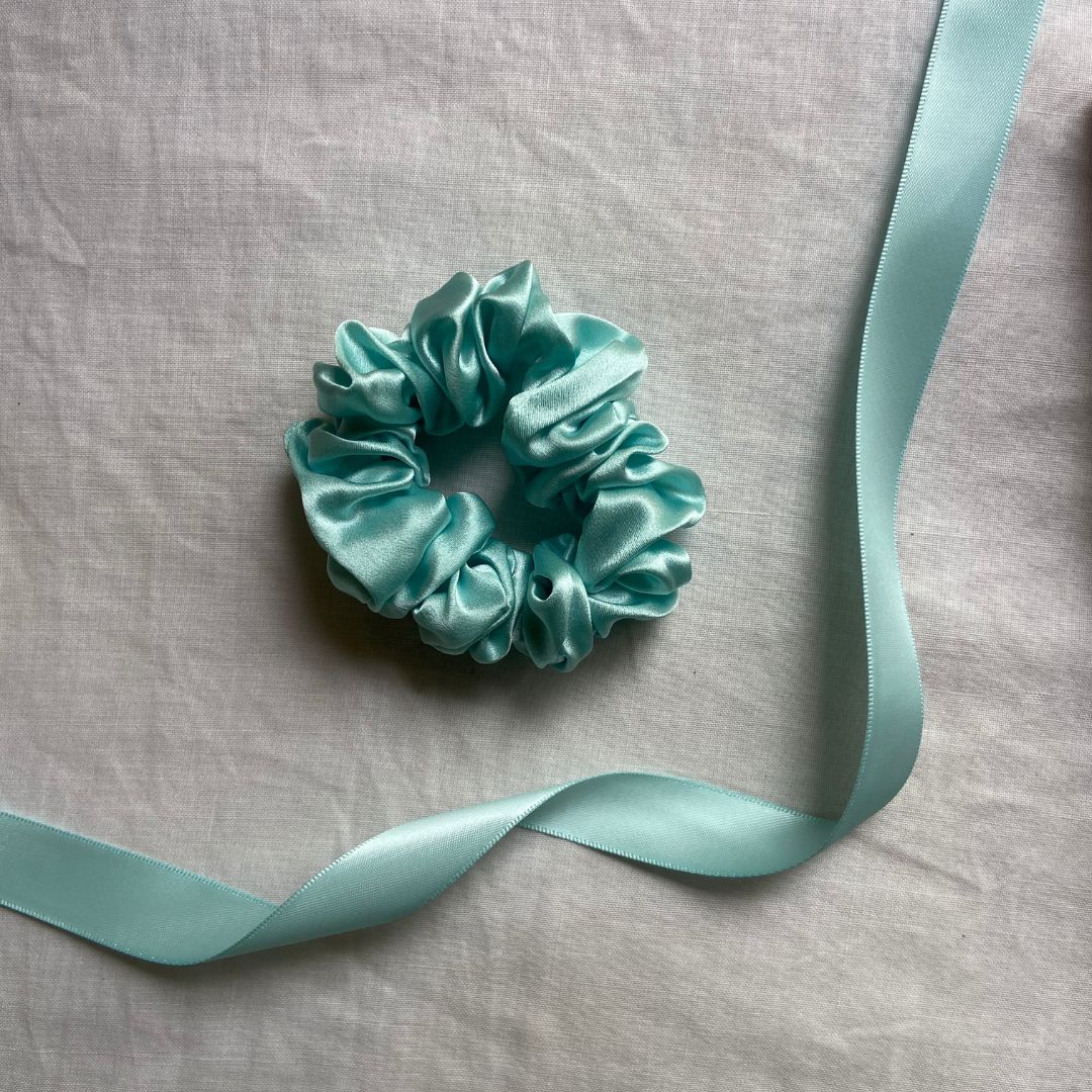 Chouchou en soie - spring