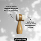 Brosse visage double face