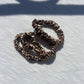 accessoire coiffure leopard - en soie de murier