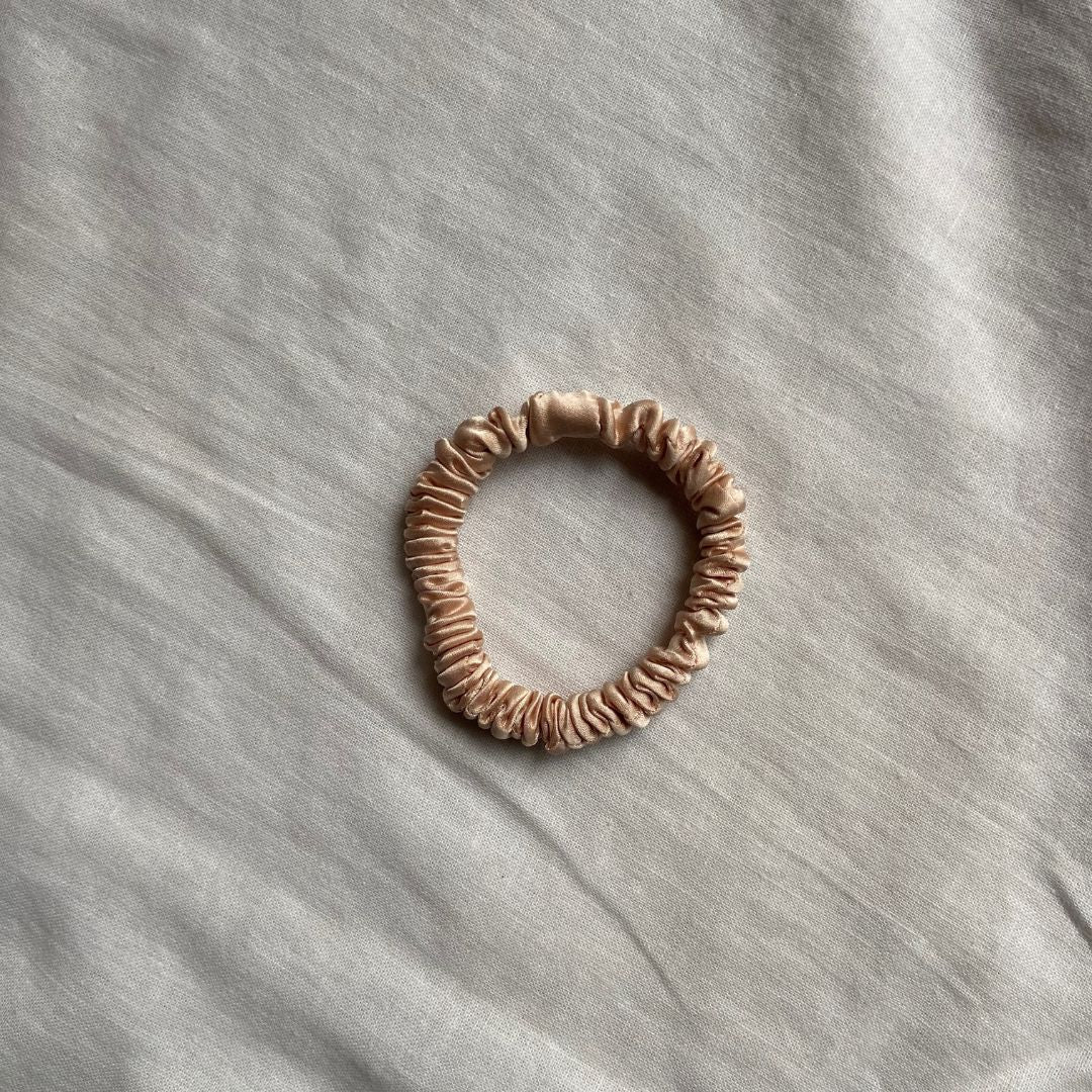 Silk scrunchie