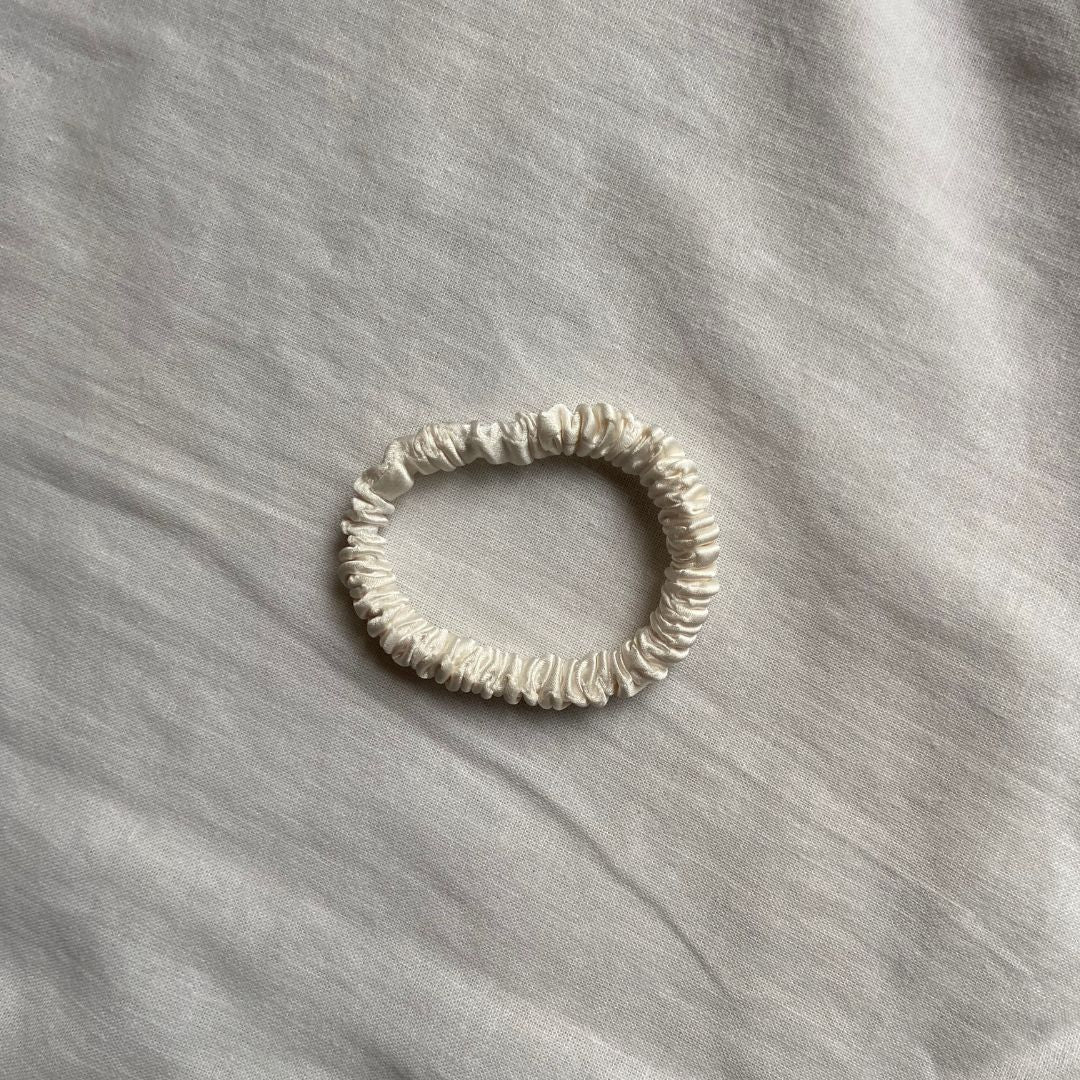 Silk scrunchie