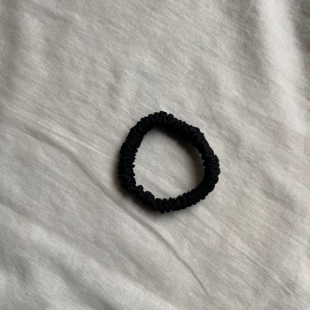 Silk scrunchie