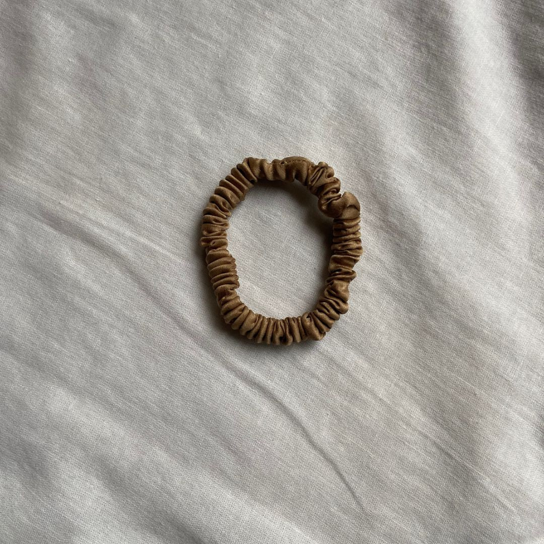 Silk scrunchie