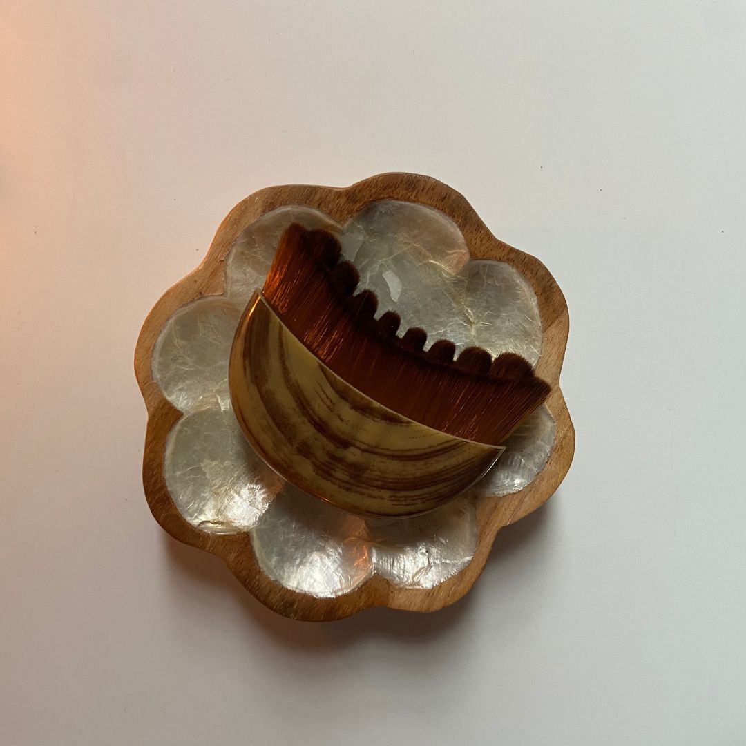 Brosse visage drainante